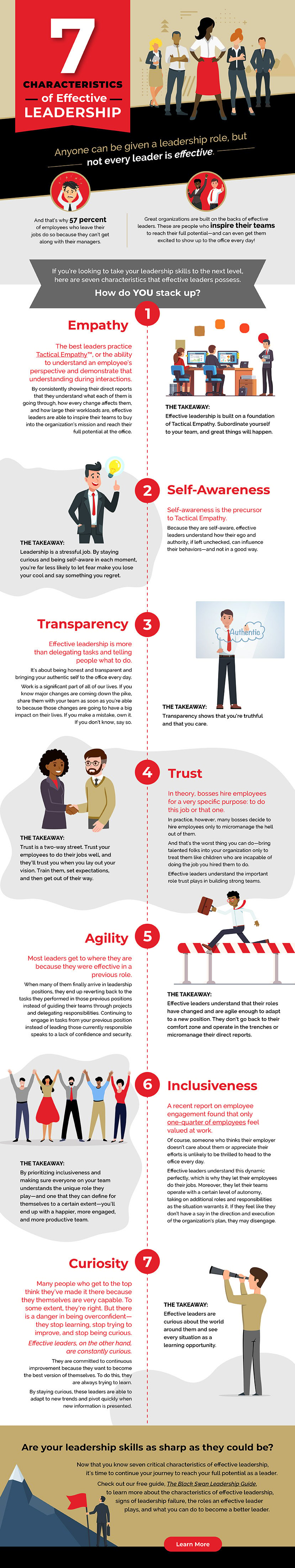 infographic leadership