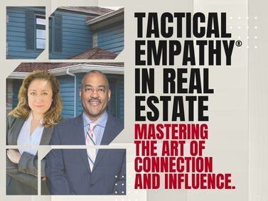 Tactical Empathy® in Real Estate— Mastering the Art of Connection and Influence.